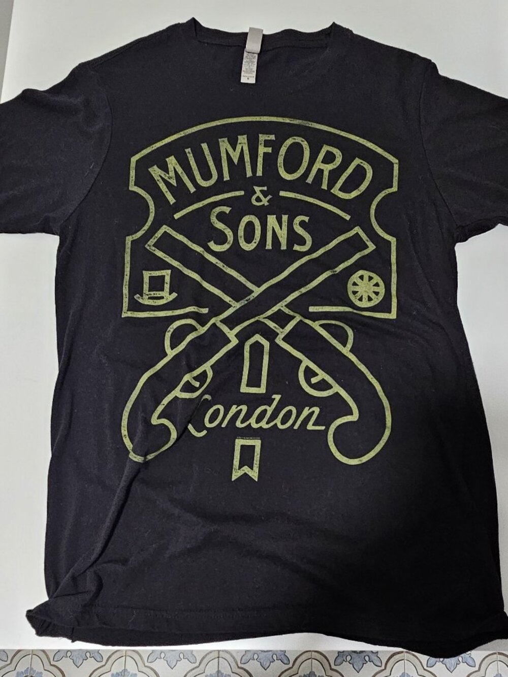 Mumford & Sons London Black Cotton All size S T-shirt